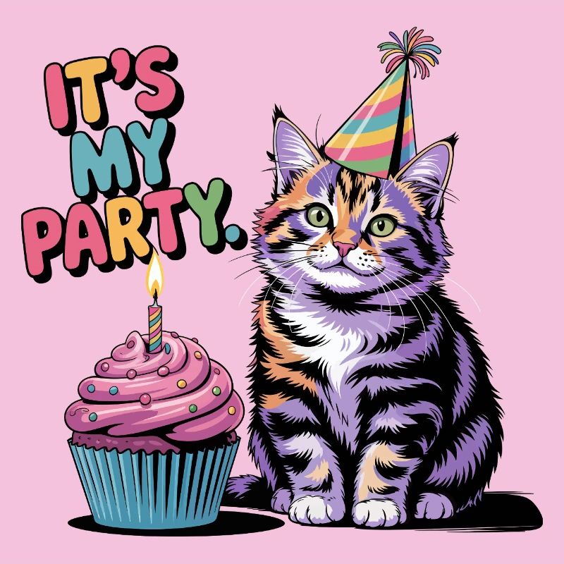Chat d’anniversaire
