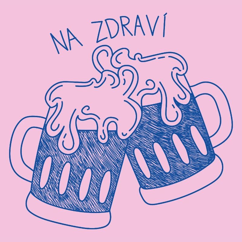 Biergläser mit Prost-Spruch