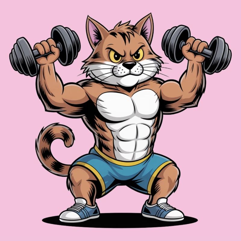Muscle du chat : force, musculation, musculation
