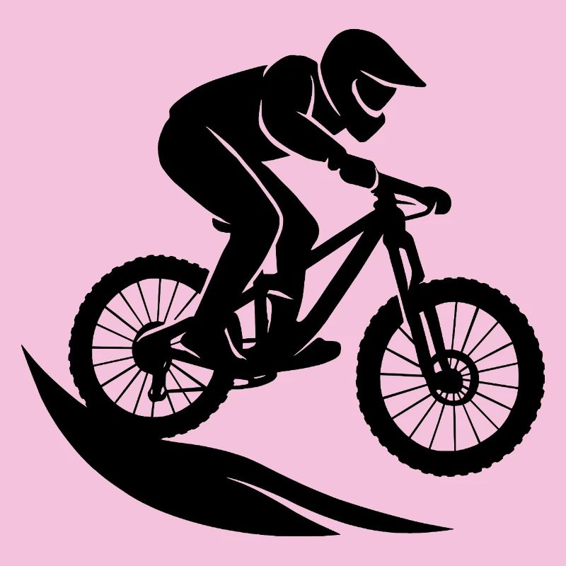 Vélo de VTT minimaliste Descente Silh