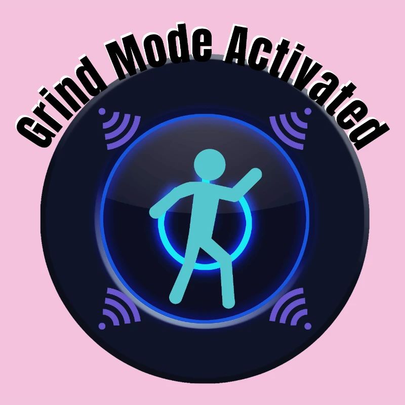 Grind Mode Activated – Motivation & Focus Graphic