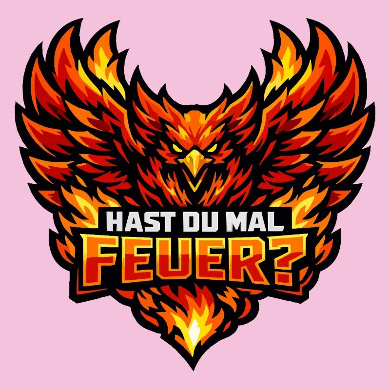 Hast du Mal Feuer Phönix - Makaberer Spruch