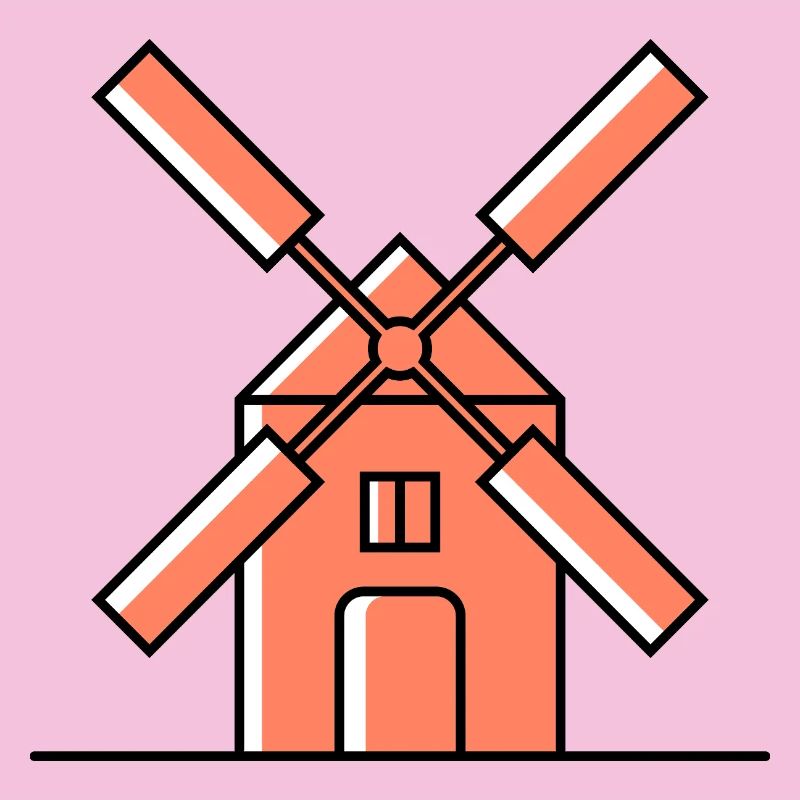Windmühle Icon