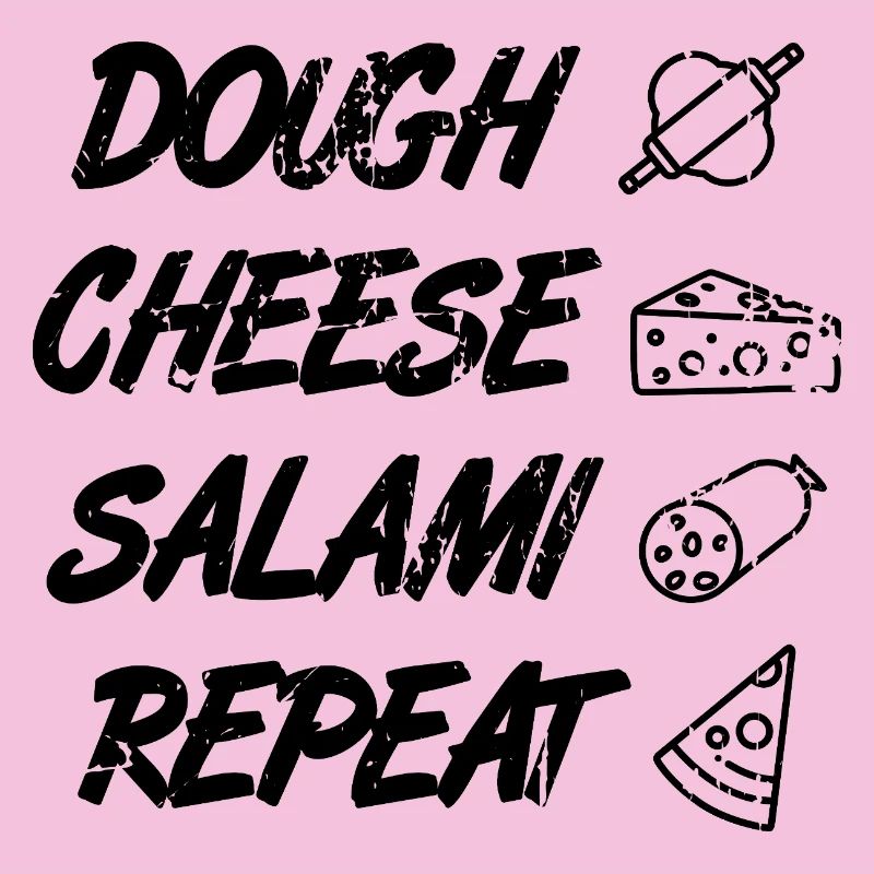 Pâte fromage Salami Répéter