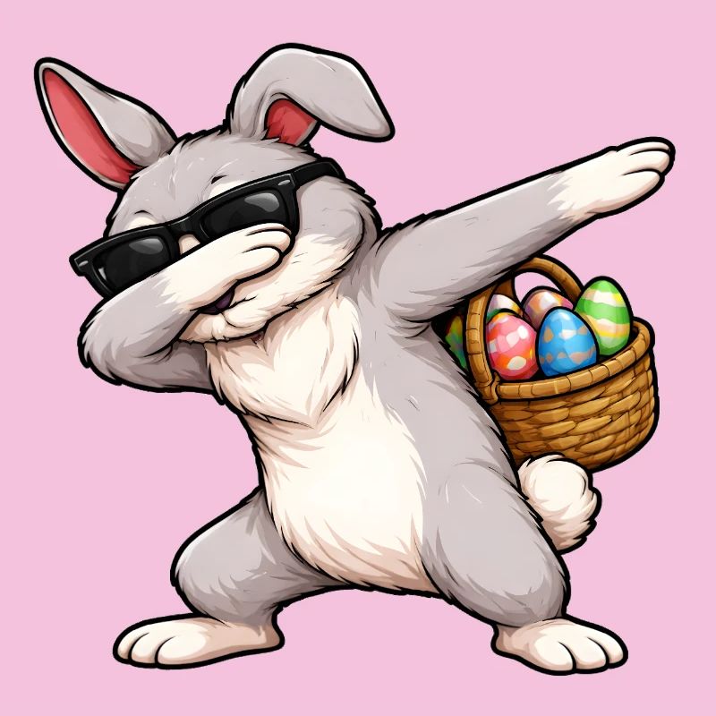 Dabbing Osterhase
