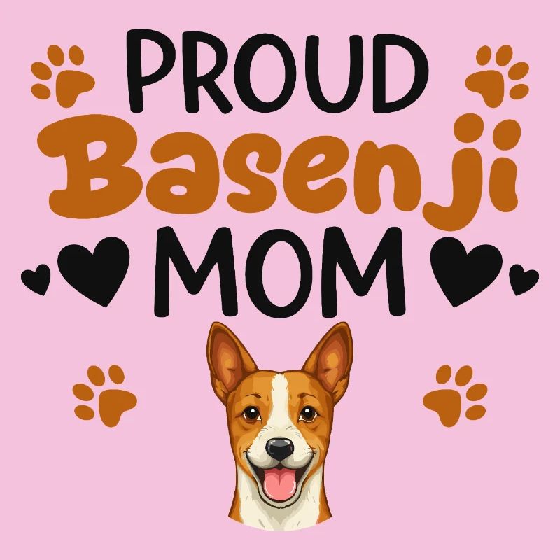 Fière Mère Chien Sans Aboiement, Basenji