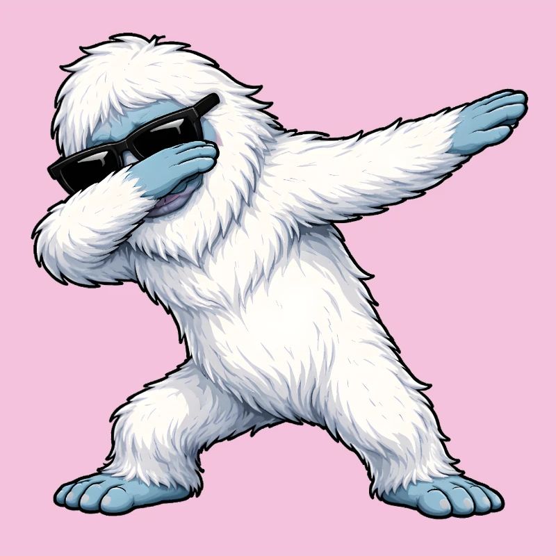 Dabbing Yeti