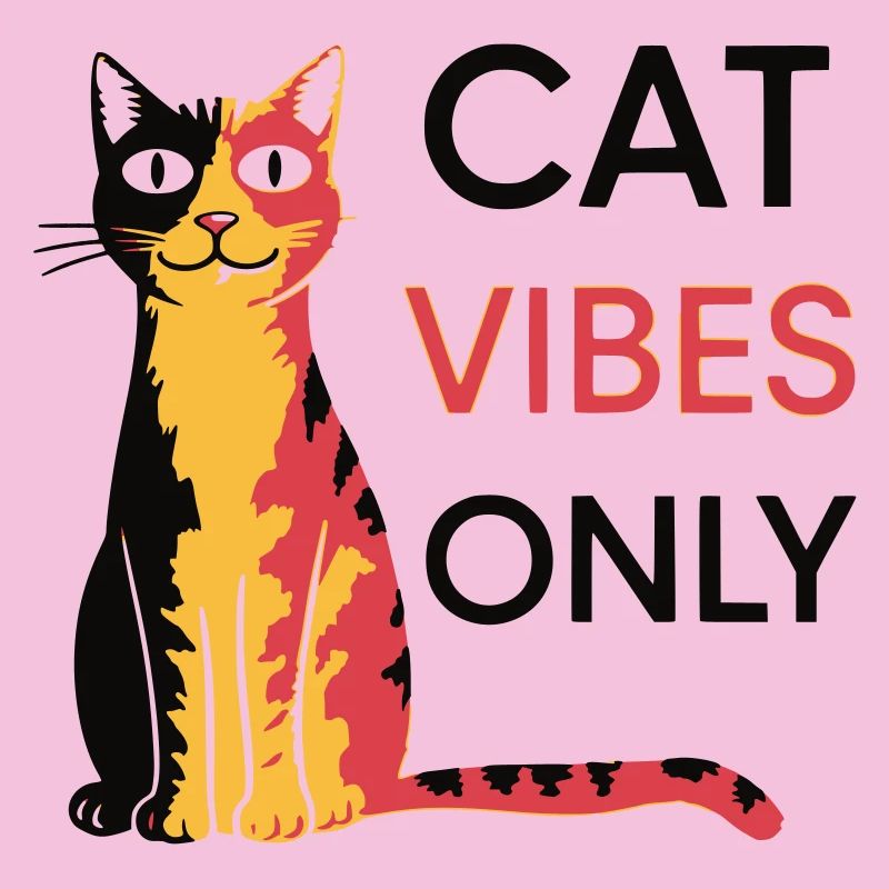 Katzen Vibes Only Design