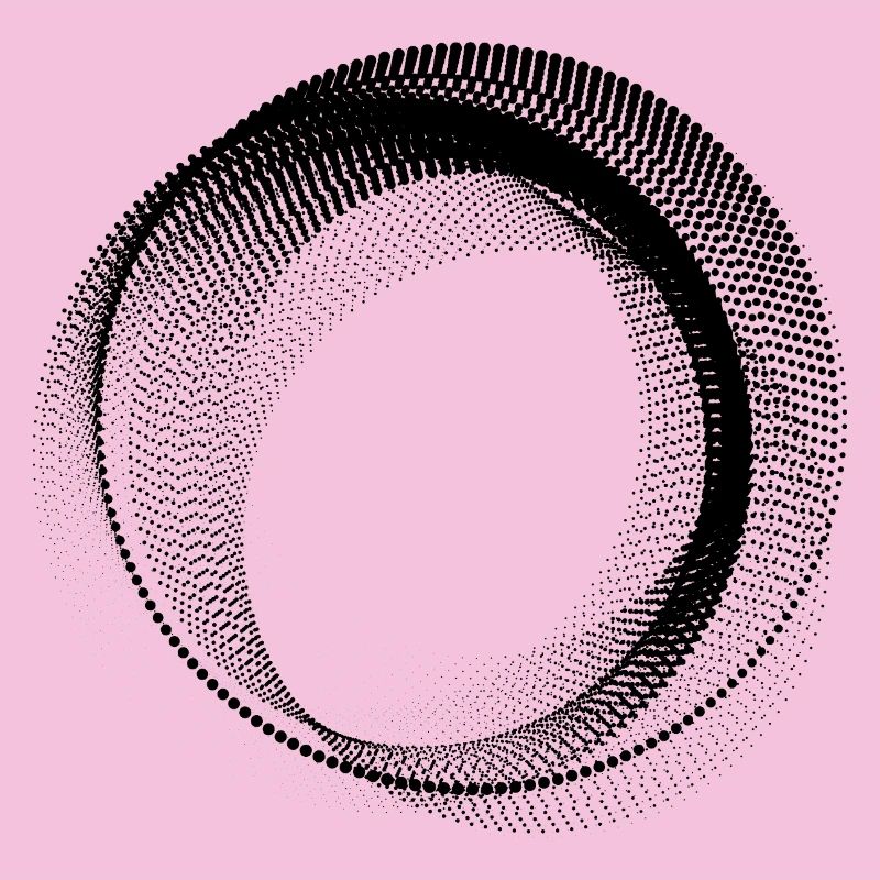 Forme circulaire abstraite