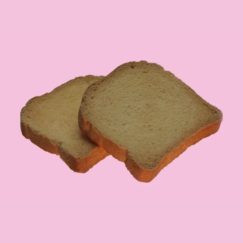 Artificial toast bread design