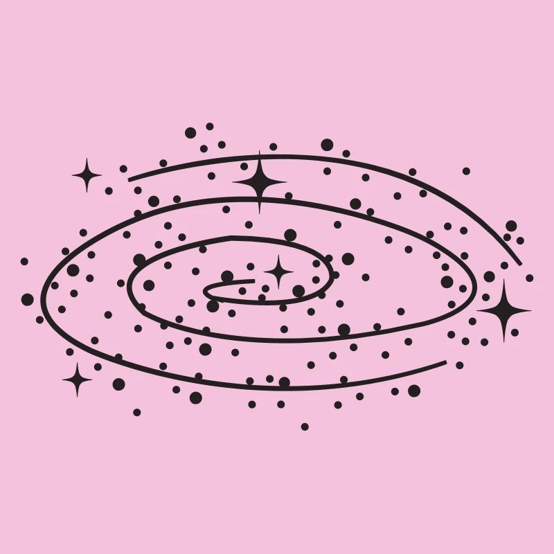 Galaxy Nebula Cosmos Star Cluster Space Doodle