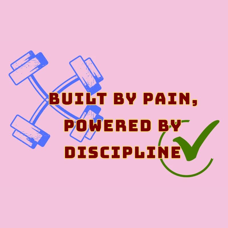Construit par la douleur, alimenté par la discipline