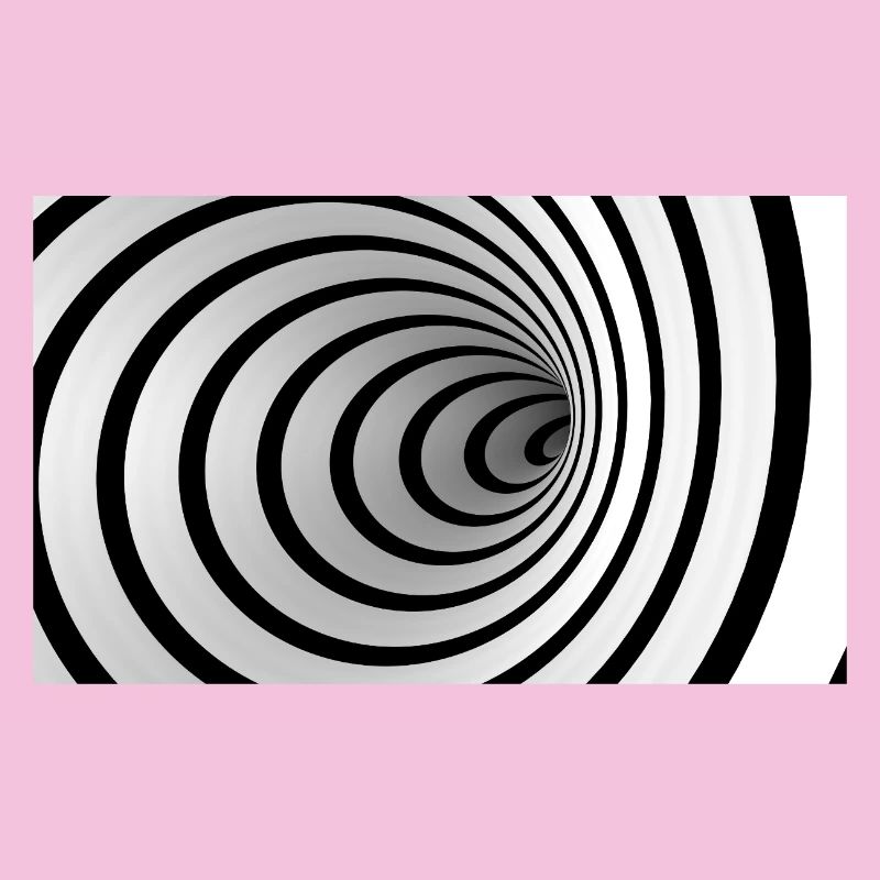 Spirale noire et blanche vortex
