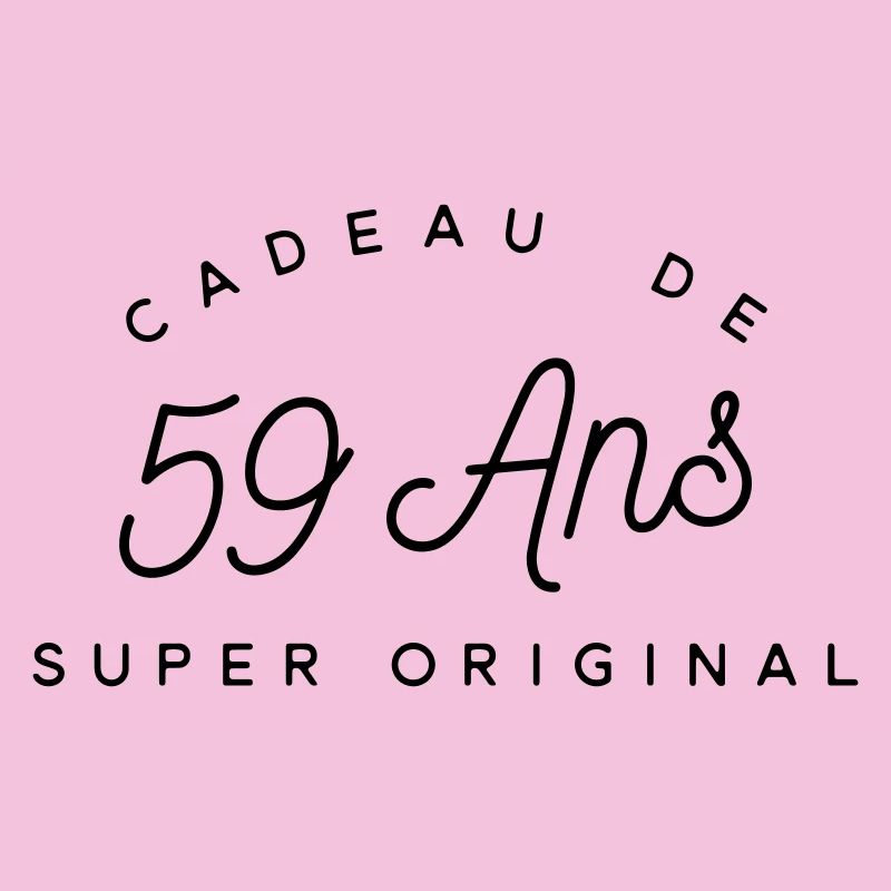 Cadeau 59 ans  