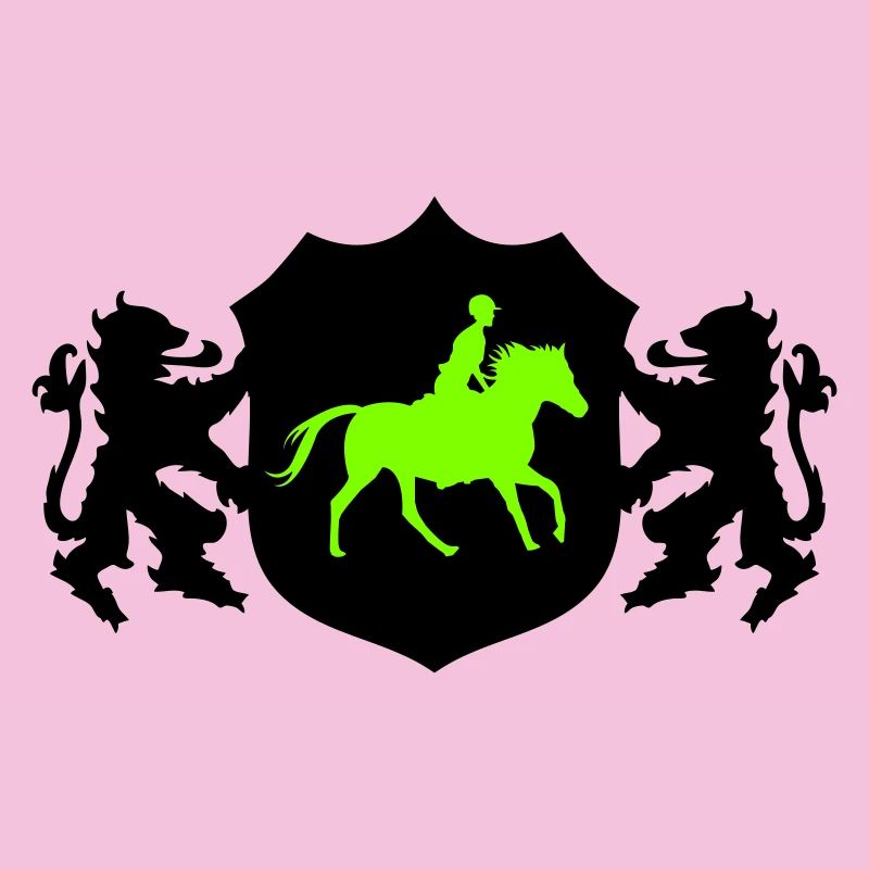 Pferde Reiter Wappen