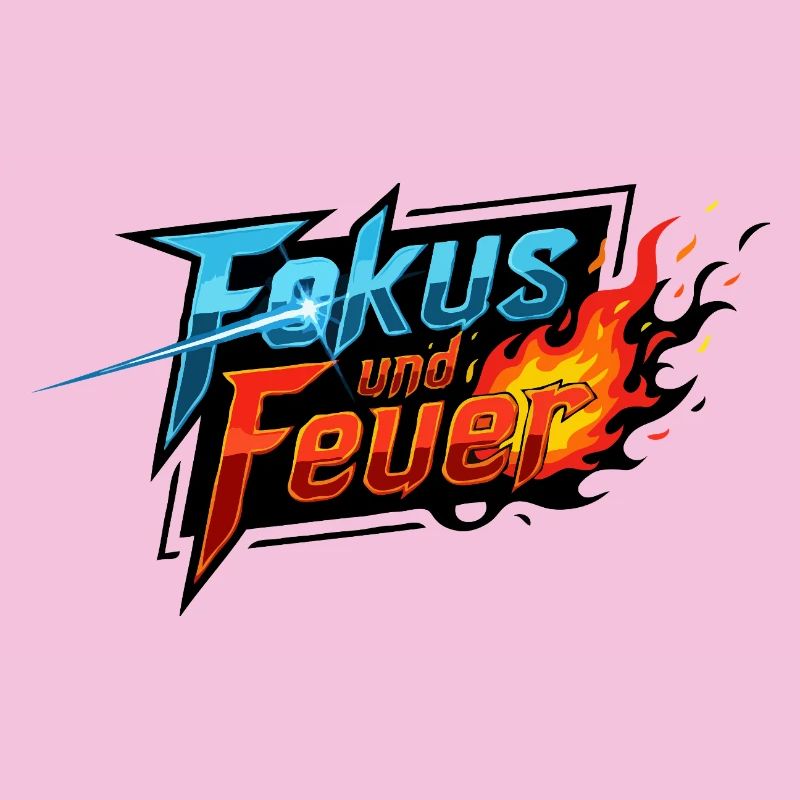 Fokus und Feuer: Flammenschwert