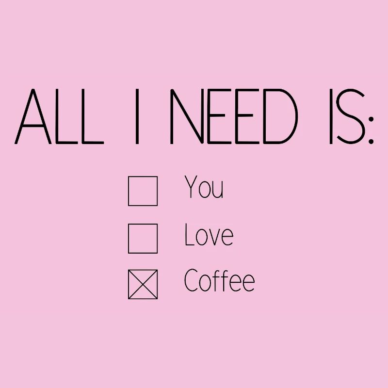 All I need is coffee