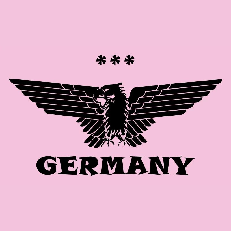 Deutsdchland Adler Germany black