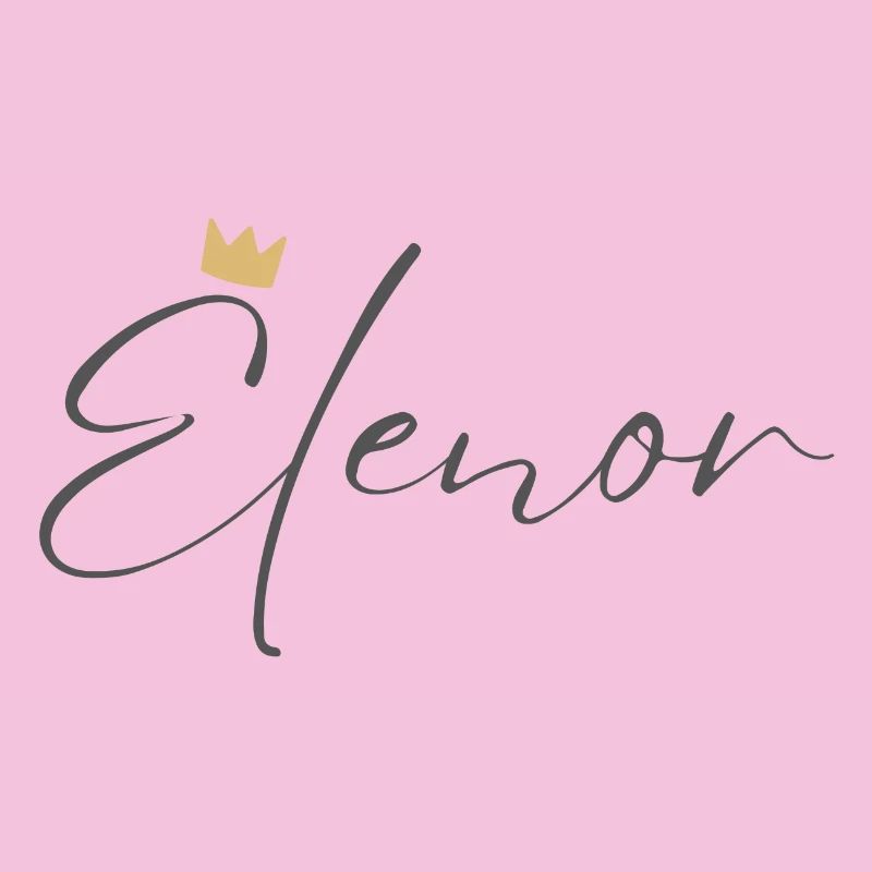 Prinzessin Elenor Kronenhemd – Name mit Buchstabe E
