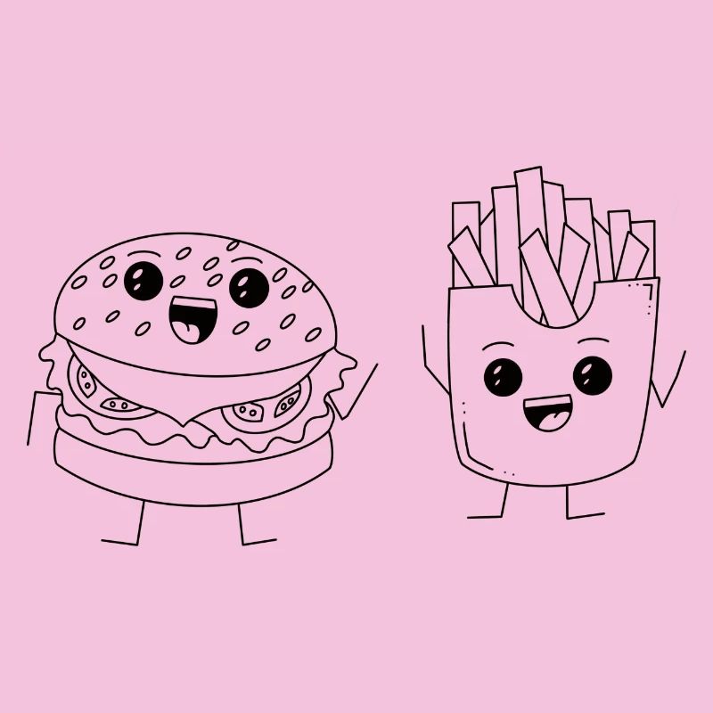 Burger & Fries 1
