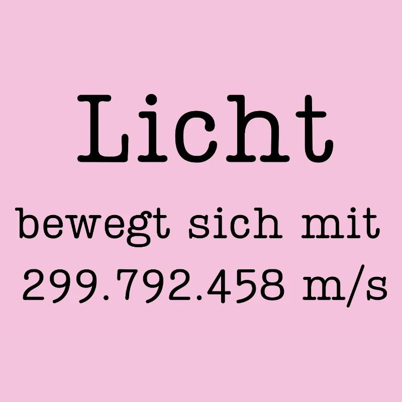 Science Snack Typewriter: Licht bewegt sich mit