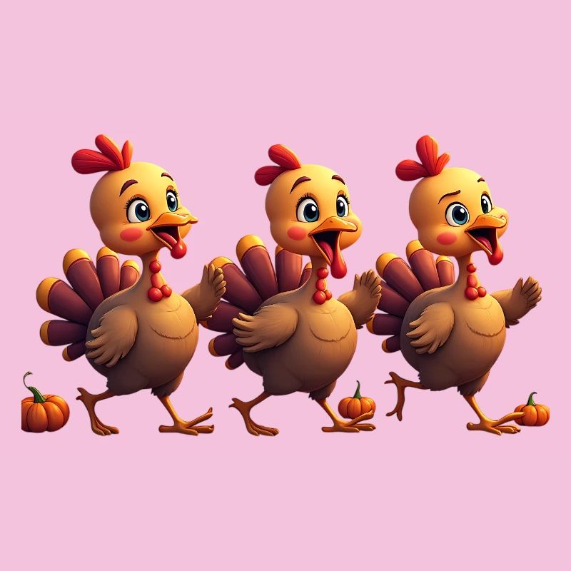 Bébé dinde de Thanksgiving