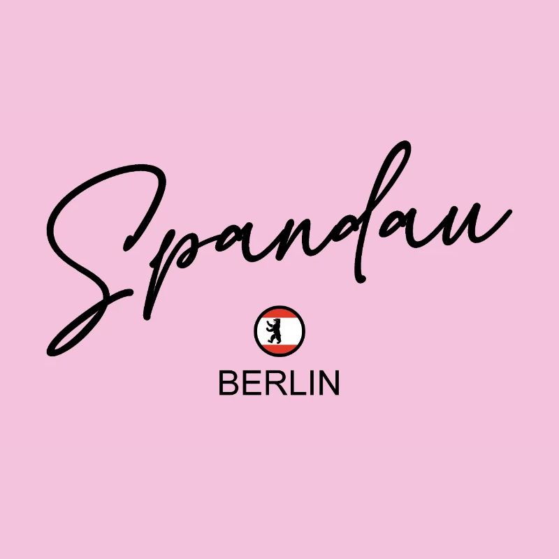 Spandau - Drapeau de Berlin - Berlin Bear Berlinerin