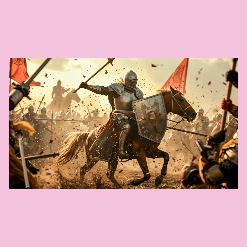 Le Serment de Sir Lancelot, chevalier de la Table ronde