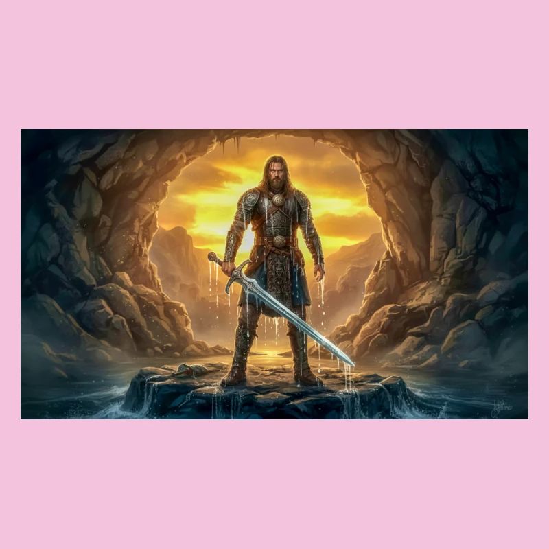 Beowulf combat le Monstre avec l’Épée Ancienne