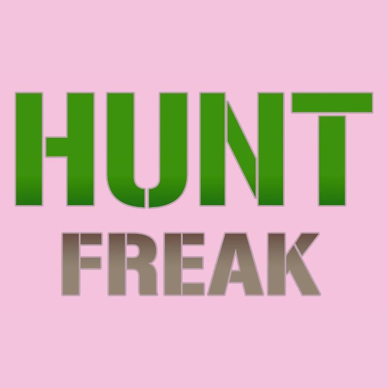 Typographie de la boule verte de Hunt Freak