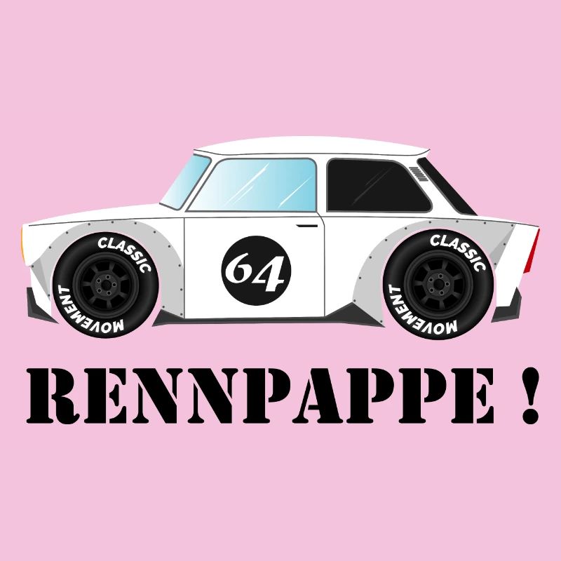 RENNPAPPE! Retro Rallye Auto Design