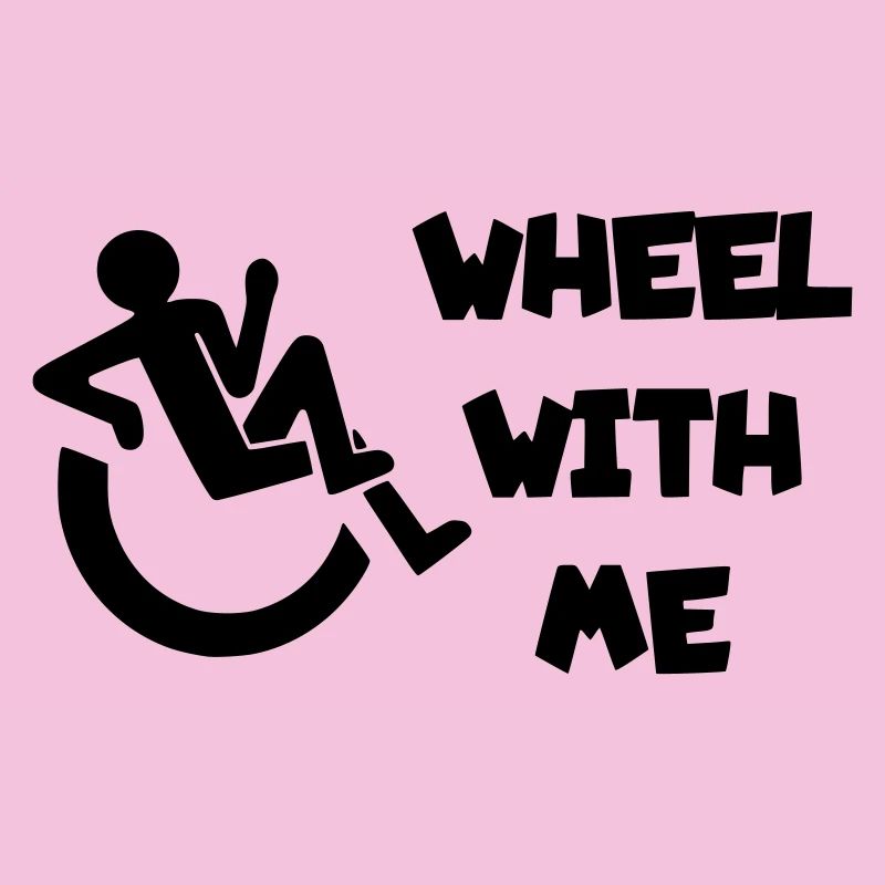 Rollen Sie mit mir in meinem Rollstuhl *