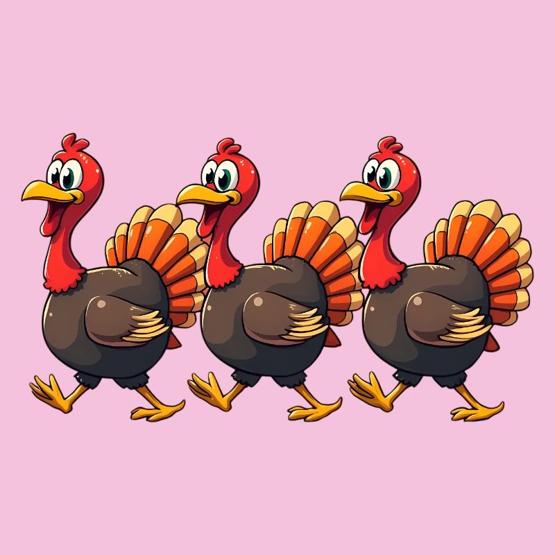 Bébé dinde de Thanksgiving