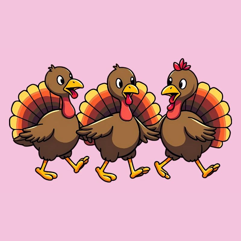 Bébé dinde de Thanksgiving