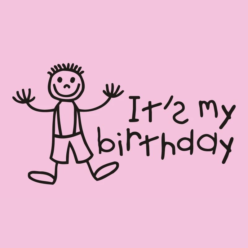 C'est mon anniversaire - Garçon