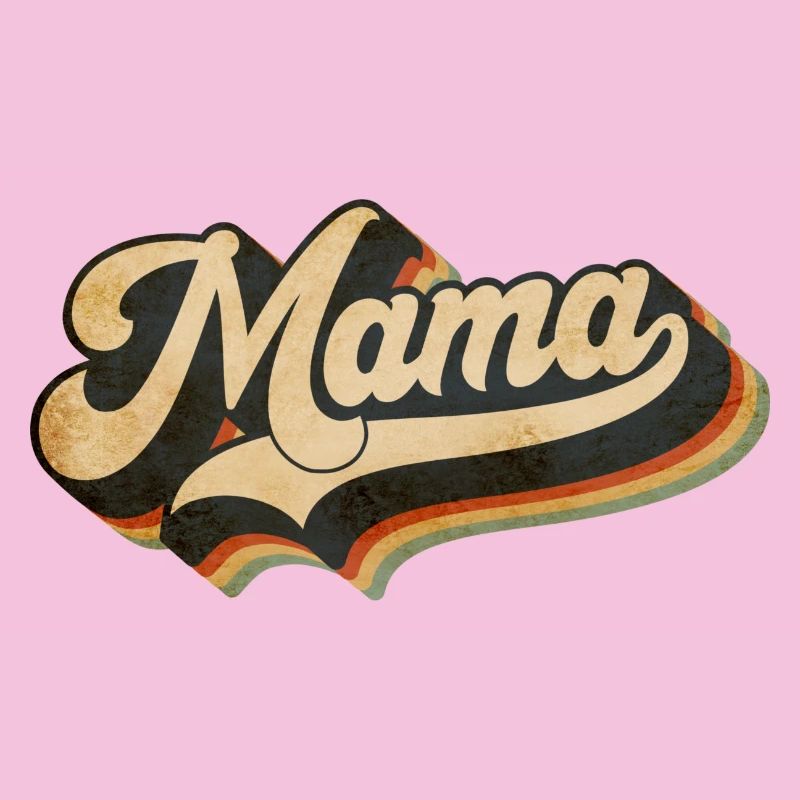 Mama Retro Love Muttertag
