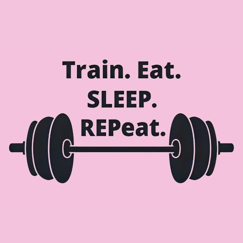 Train Eat Sleep Repeat Motivationsdesign
