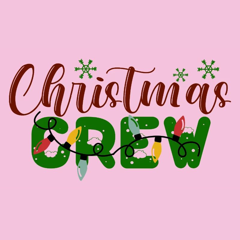 Christmas Crew Holiday Pattern