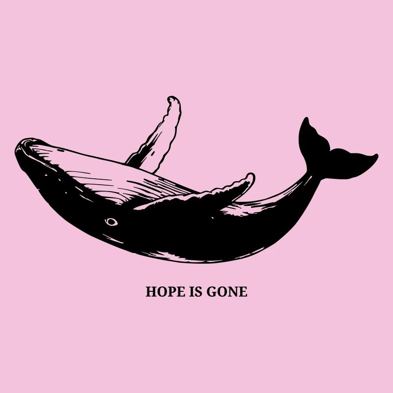 Hope is gone - black