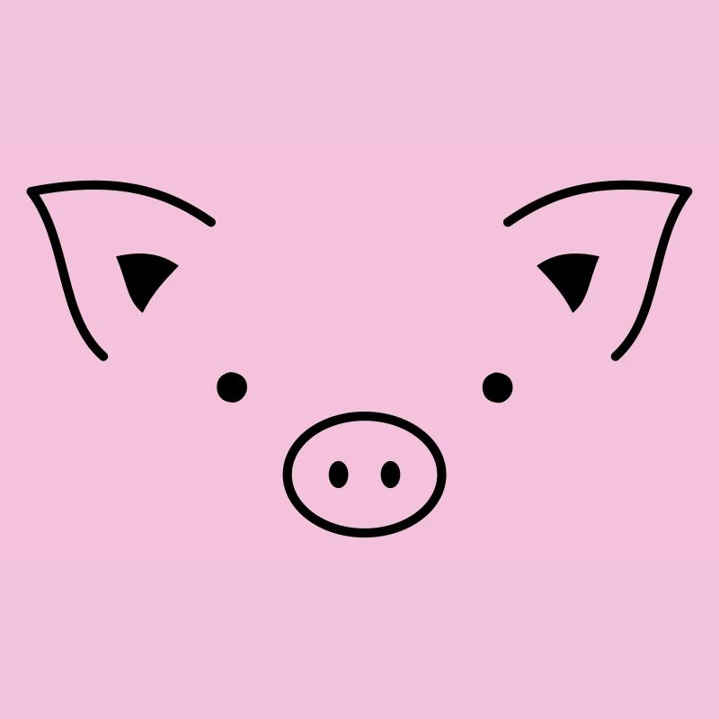 Pig sow piglets