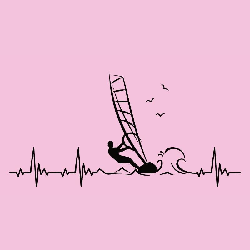 Windsurfing Heartbeat avec Windsurfer Pulse Frequency