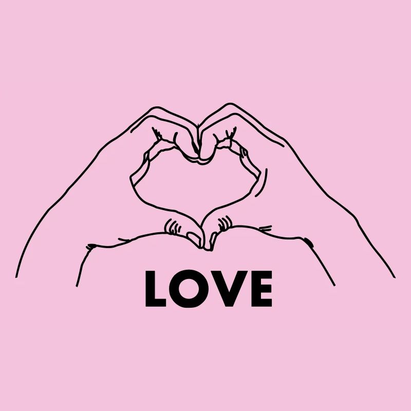 Handgeste Herz LIEBE