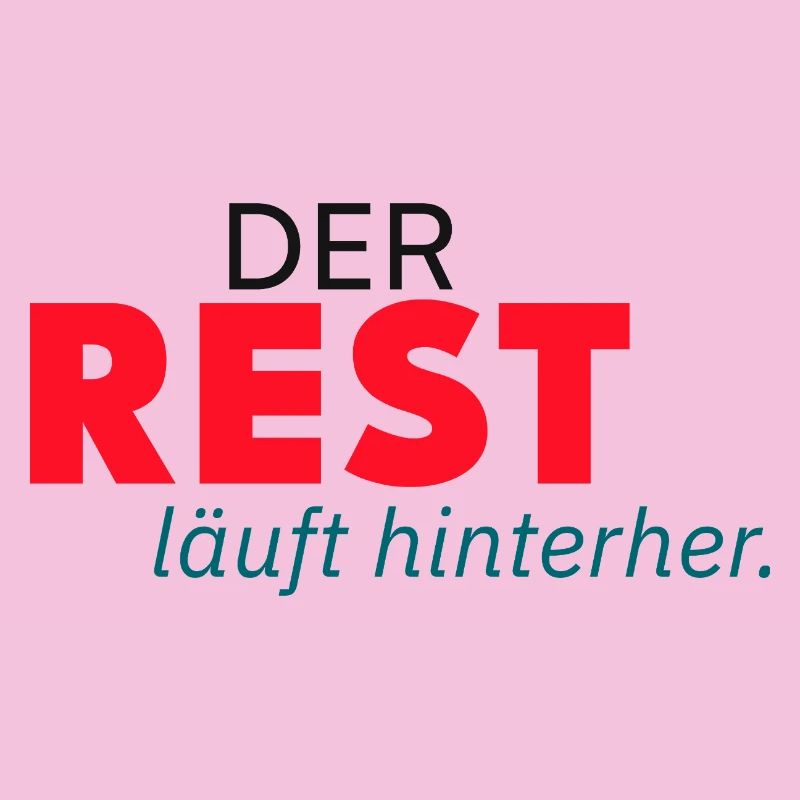 Der Rest läuft hinterher.