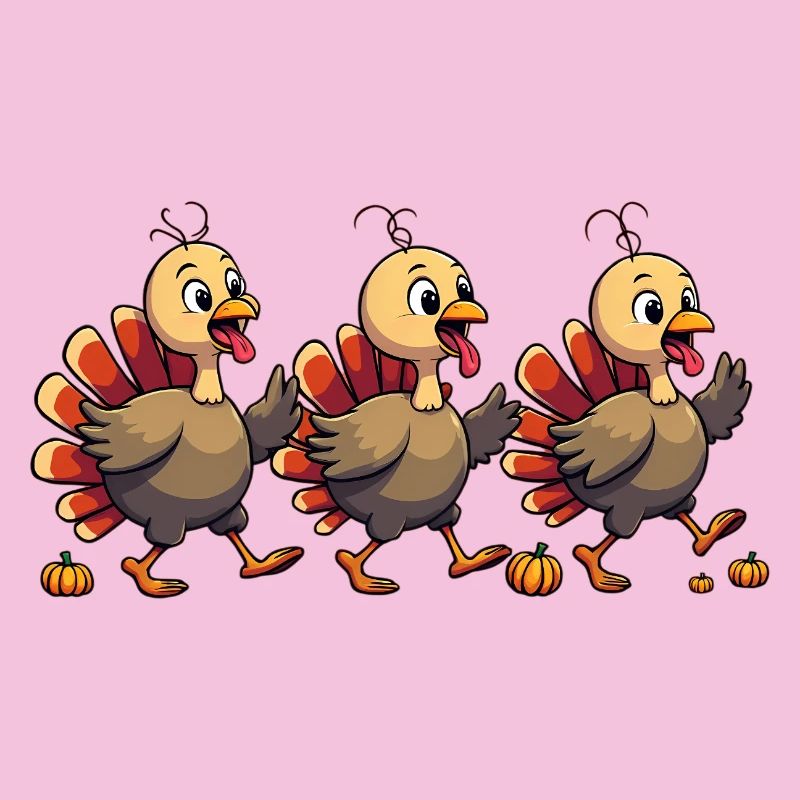 Bébé dinde de Thanksgiving