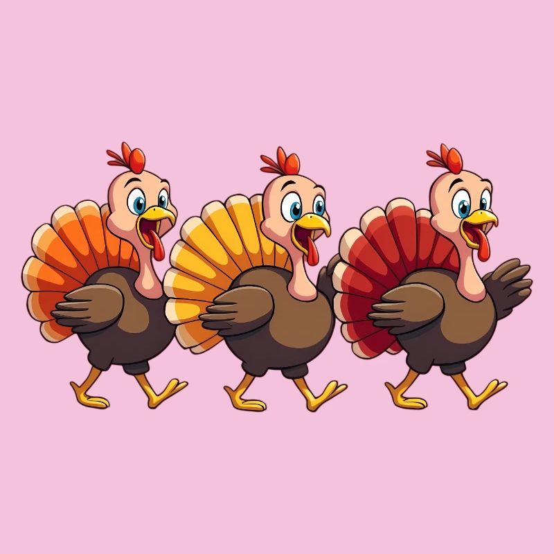 Bébé dinde de Thanksgiving