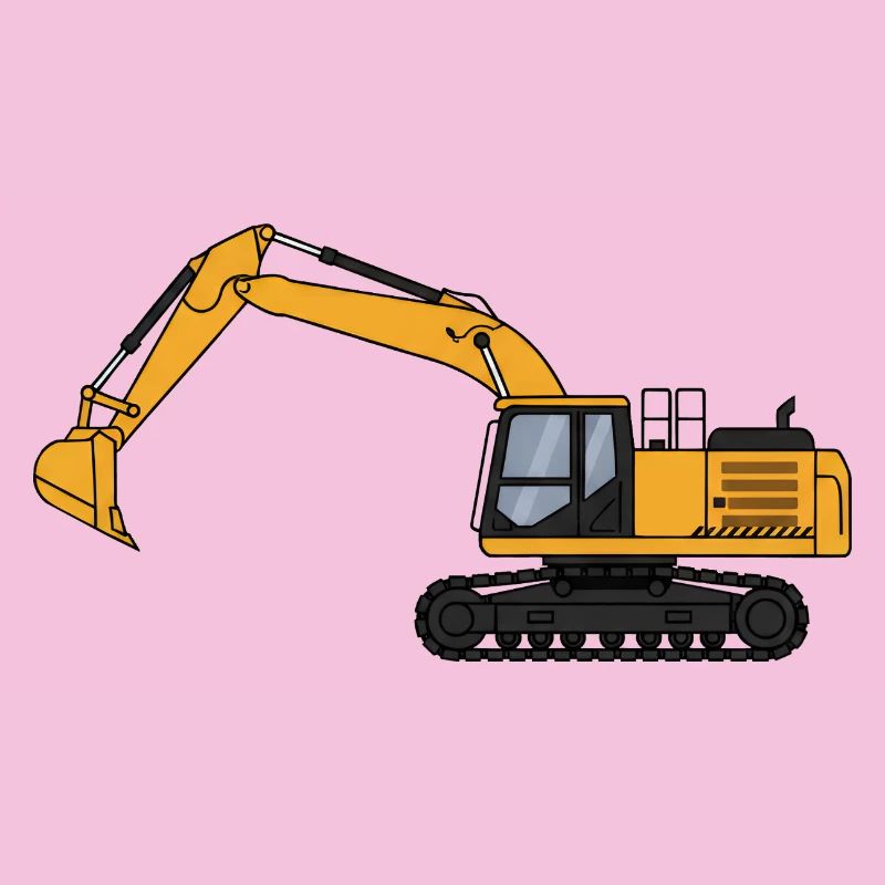 Bagger Baggerfahrer Baustelle