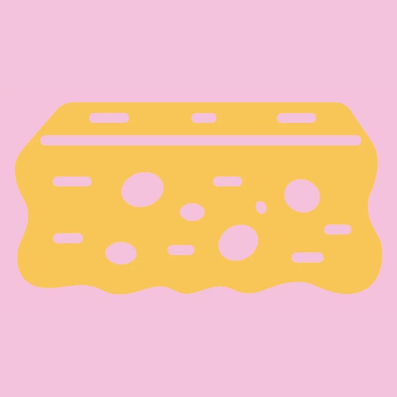 Abstract Natural Creative Sponge