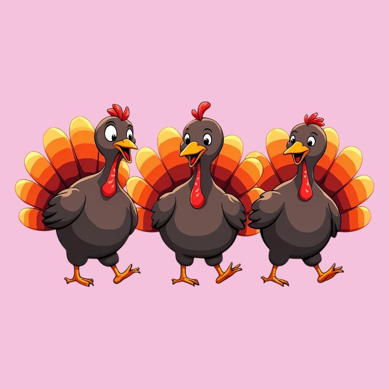 Bébé dinde de Thanksgiving