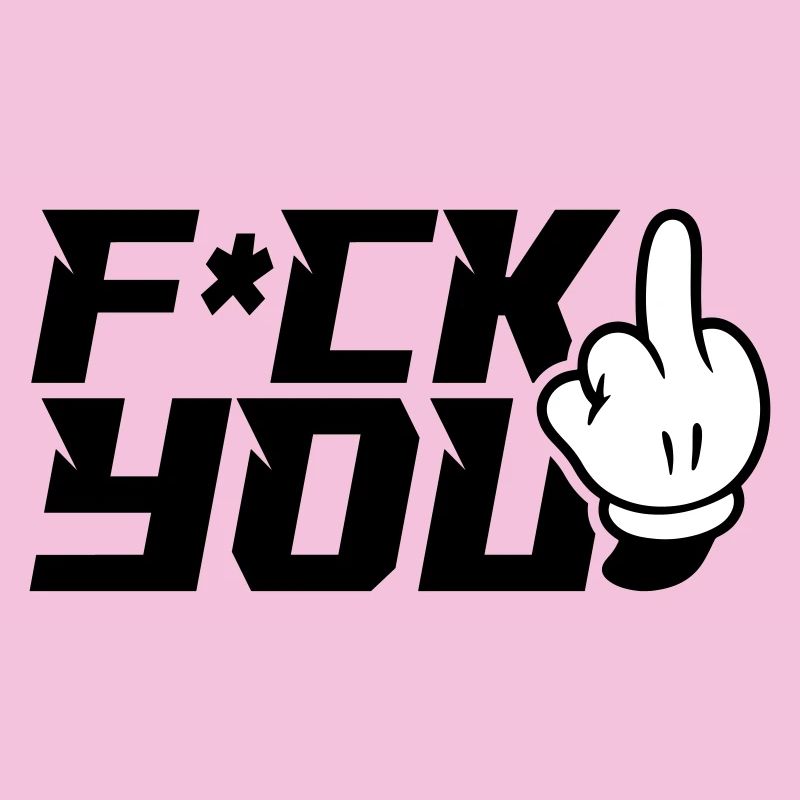 Mittelfinger F_ck You