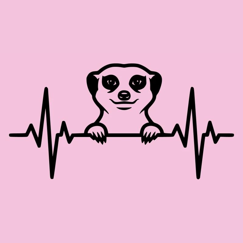 Illustration du battement de cœur de Suricate